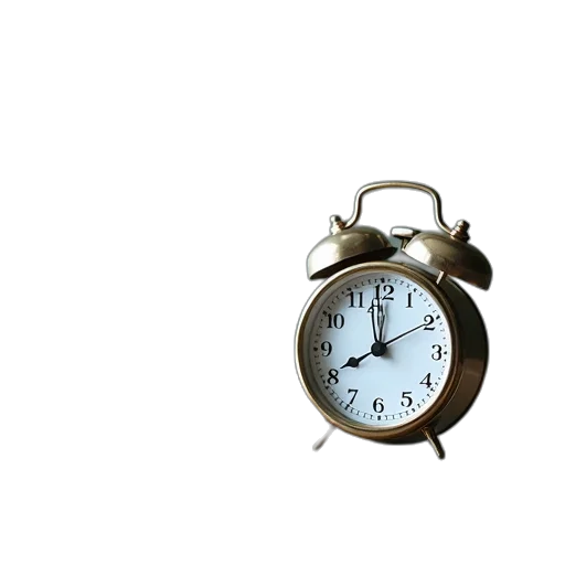 3d render, photorealistic, scissors, clock transparent PNG cut-out