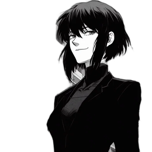 jacket, face, staff, robot transparent PNG cut-out