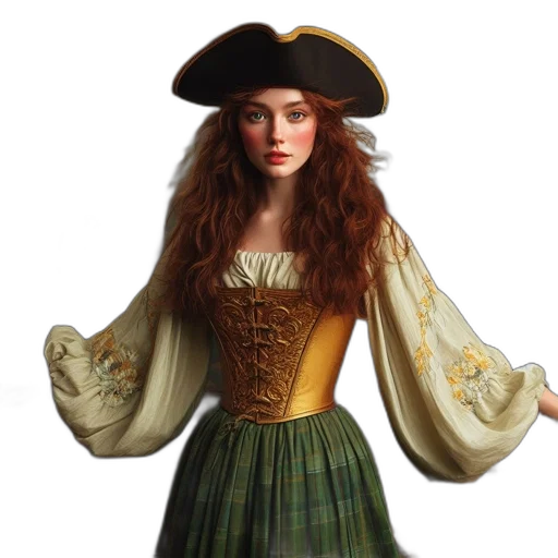 dress, hat, jacket, crown transparent PNG cut-out