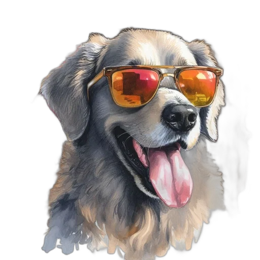 watercolor, photorealistic, oil painting, cartoon transparent PNG cut-out