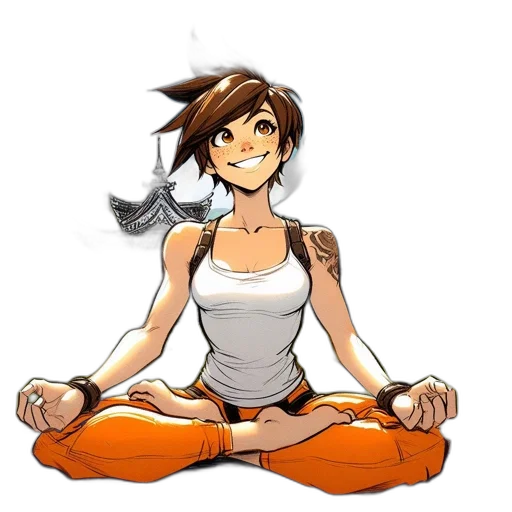 staff, concept art, cartoon, anime transparent PNG cut-out
