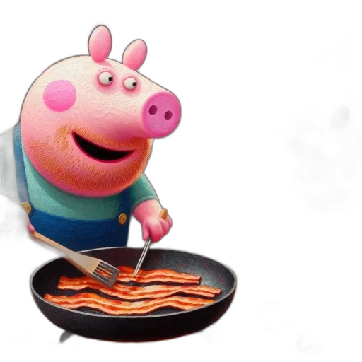 food, animal, creature, 3d render transparent PNG cut-out
