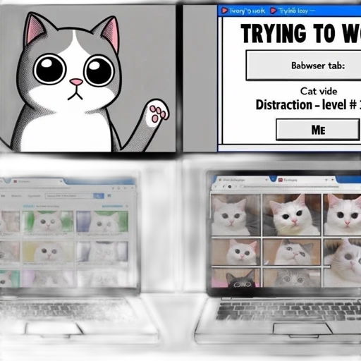 comical, sequence, panels, cat transparent PNG cut-out