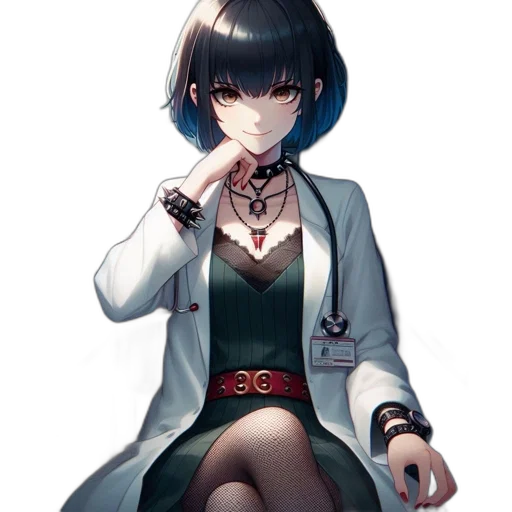 staff, dress, jewelry, robot transparent PNG cut-out