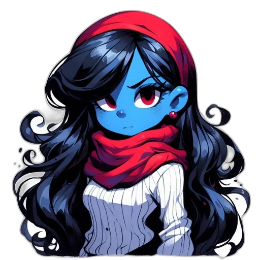 mask, face, creature, staff transparent PNG cut-out