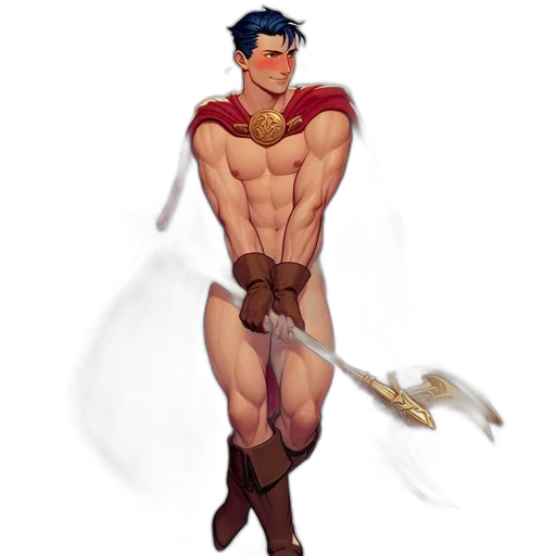 sword, staff, weapon, fantasy art transparent PNG cut-out