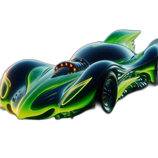 car, 3d render, concept art, photorealistic transparent PNG cut-out