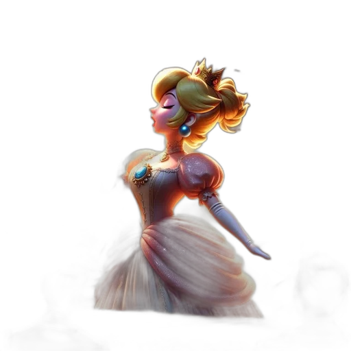 dress, staff, concept art, fantasy art transparent PNG cut-out