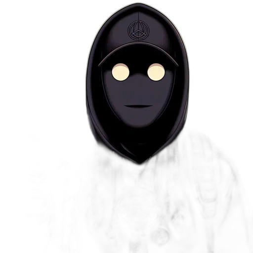 mask, robot, face, jacket transparent PNG cut-out