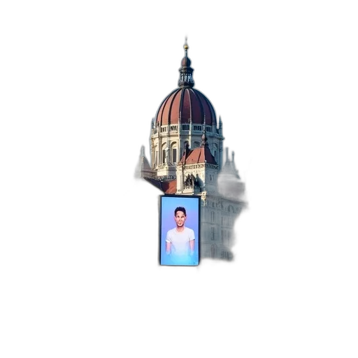 building, staff, face, jacket transparent PNG cut-out