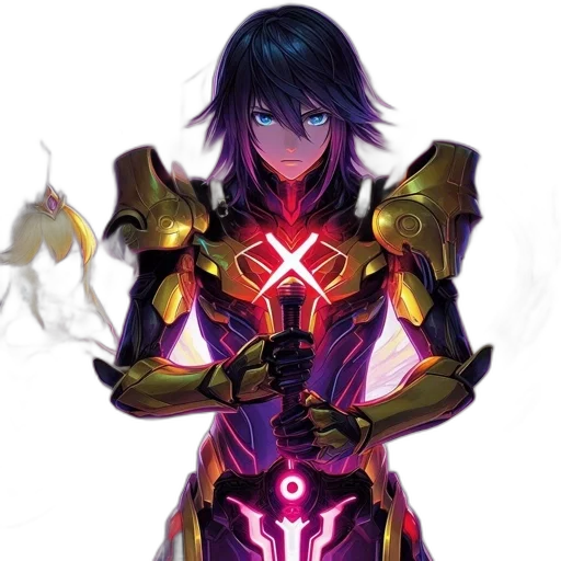 sword, robot, weapon, concept art transparent PNG cut-out