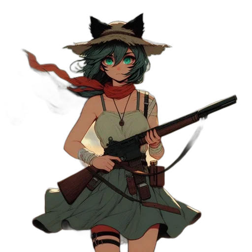 staff, weapon, hat, sword transparent PNG cut-out