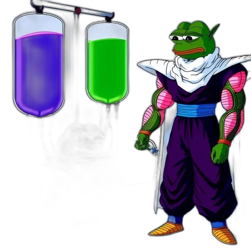 staff, concept art, pixel art, neon transparent PNG cut-out