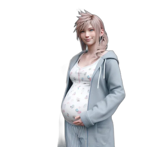 jacket, 3d render, concept art, photorealistic transparent PNG cut-out