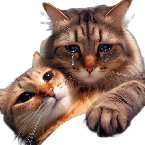 animal, photorealistic, oil painting, concept art transparent PNG cut-out