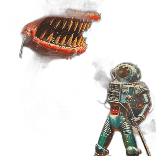 creature, robot, dragon, weapon transparent PNG cut-out