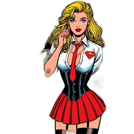 staff, dress, comic book art, cartoon transparent PNG cut-out