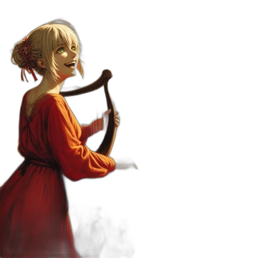 staff, sword, weapon, dress transparent PNG cut-out
