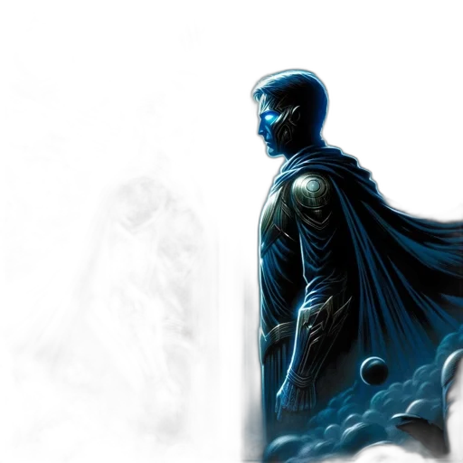 mask, comic book art, concept art, fantasy art transparent PNG cut-out