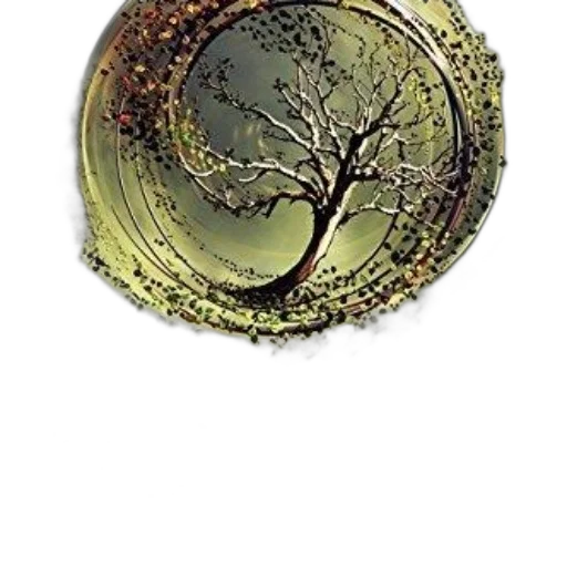 jewelry, tree, crown, dragon transparent PNG cut-out