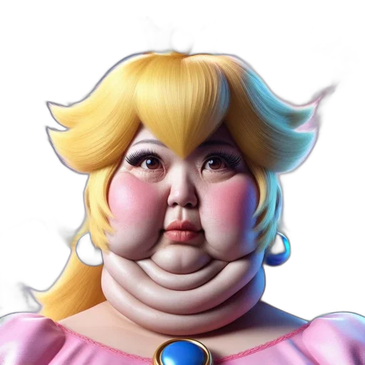 face, dress, creature, crown transparent PNG cut-out