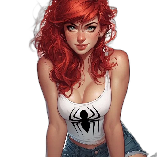 dress, comic book art, fantasy art, concept art transparent PNG cut-out