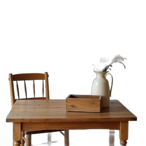 furniture, 3d render, photorealistic, forest transparent PNG cut-out