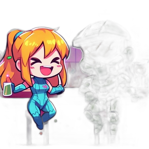 robot, weapon, concept art, pixel art transparent PNG cut-out