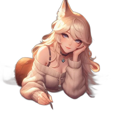 staff, creature, animal, dress transparent PNG cut-out