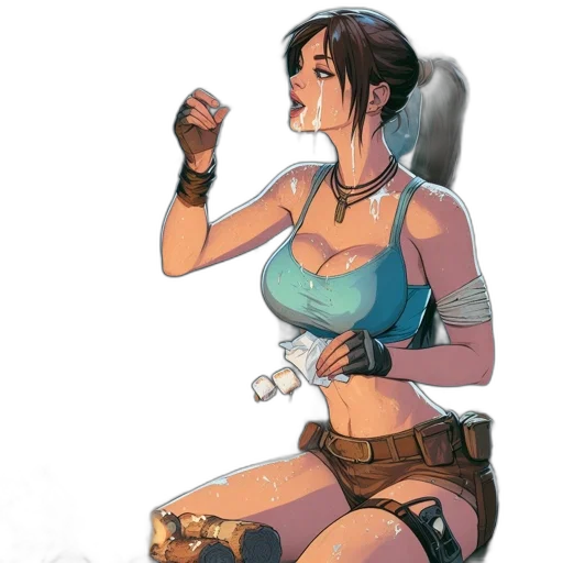 weapon, staff, concept art, comic book art transparent PNG cut-out