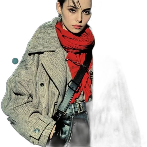 jacket, weapon, staff, jewelry transparent PNG cut-out