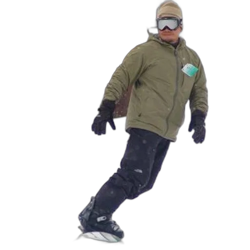 jacket, staff, 3d render, concept art transparent PNG cut-out