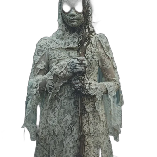 mask, staff, face, sword transparent PNG cut-out