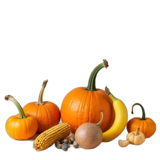 food, crown, photorealistic, 3d render transparent PNG cut-out