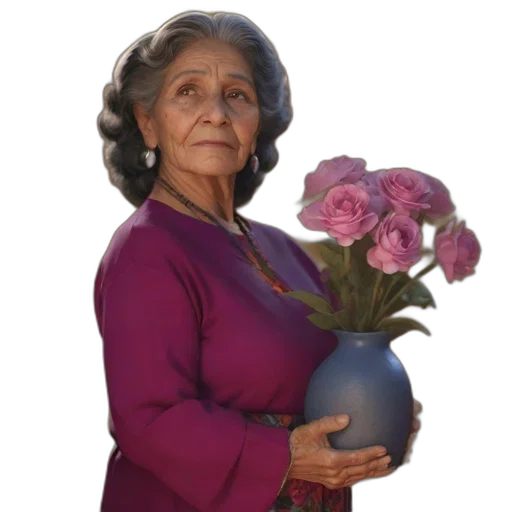crown, jewelry, staff, elderly transparent PNG cut-out