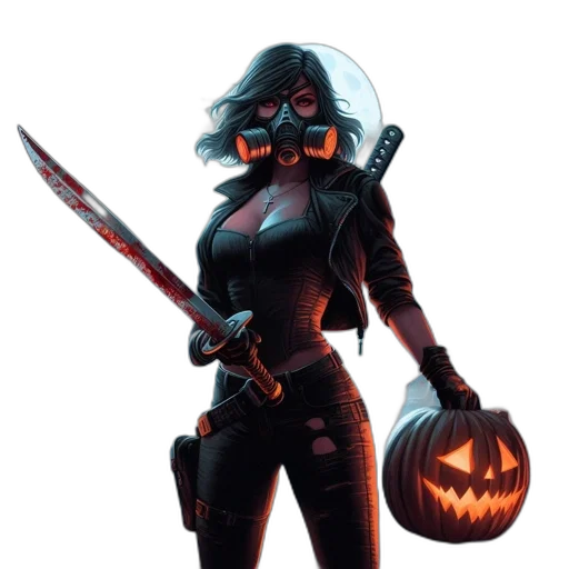mask, staff, concept art, comic book art transparent PNG cut-out