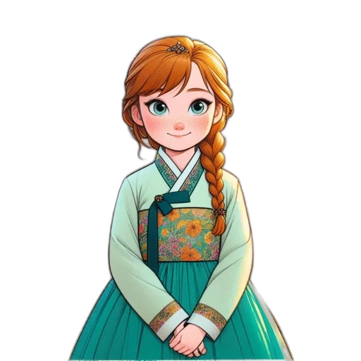 dress, staff, face, jewelry transparent PNG cut-out