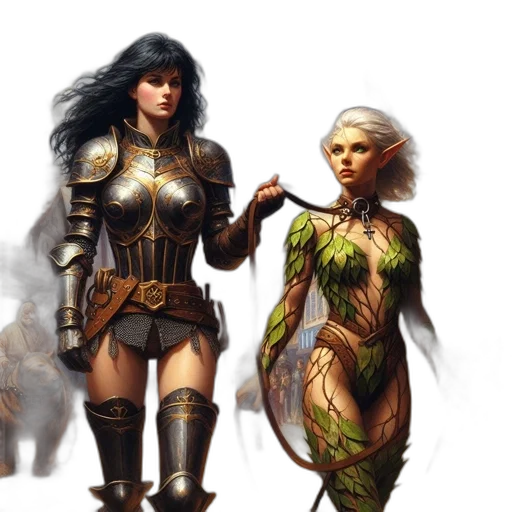 fantasy art, concept art, comic book art, pixel art transparent PNG cut-out