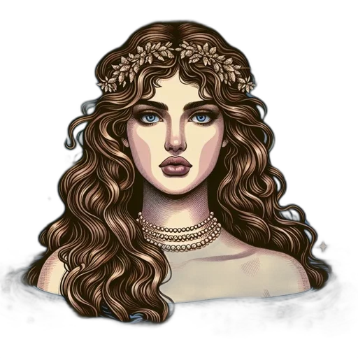 crown, jewelry, face, hair transparent PNG cut-out