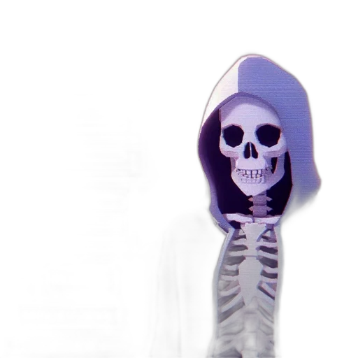 mask, jacket, staff, bottle transparent PNG cut-out