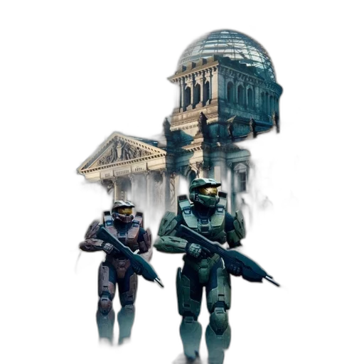 robot, weapon, concept art, pixel art transparent PNG cut-out