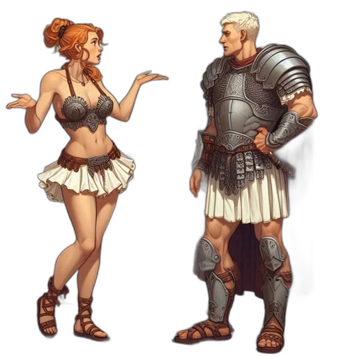 concept art, fantasy art, pixel art, comic book art transparent PNG cut-out