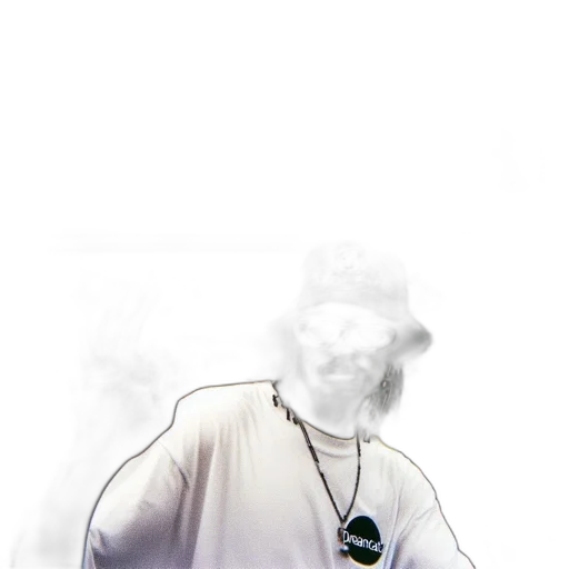 face, mask, jacket, staff transparent PNG cut-out