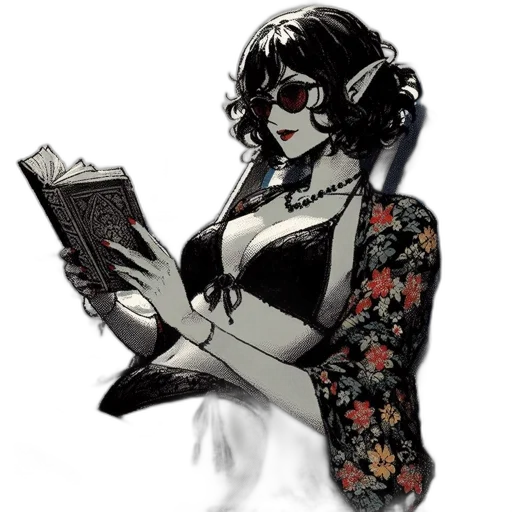 dress, staff, weapon, robot transparent PNG cut-out