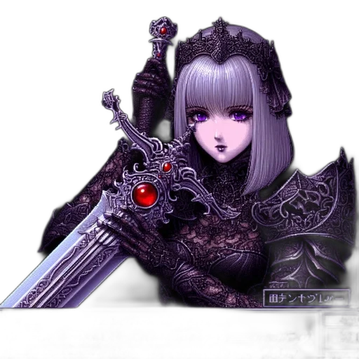 sword, weapon, staff, fantasy art transparent PNG cut-out