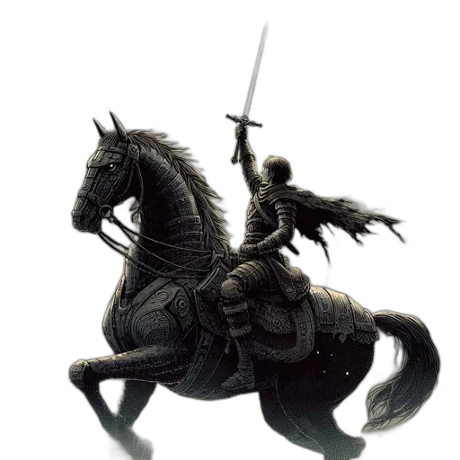 sword, dragon, weapon, staff transparent PNG cut-out
