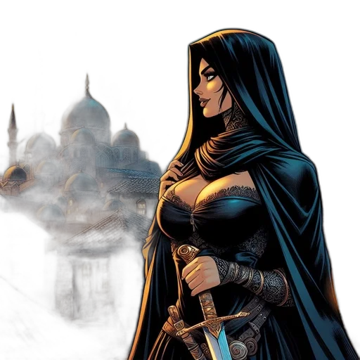 comic book art, fantasy art, concept art, pixel art transparent PNG cut-out