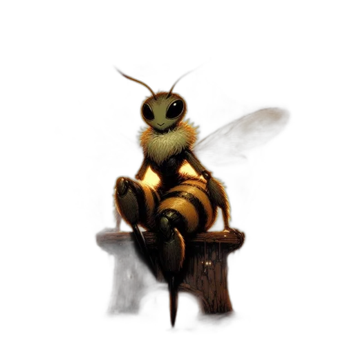 animal, creature, staff, furniture transparent PNG cut-out
