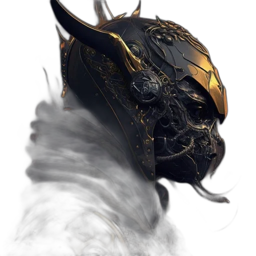mask, dragon, face, crown transparent PNG cut-out
