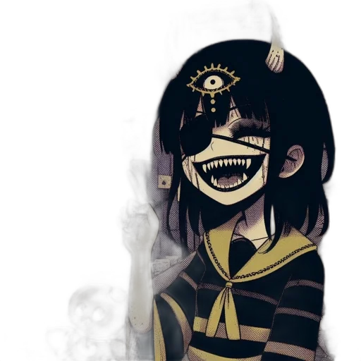 mask, face, staff, creature transparent PNG cut-out